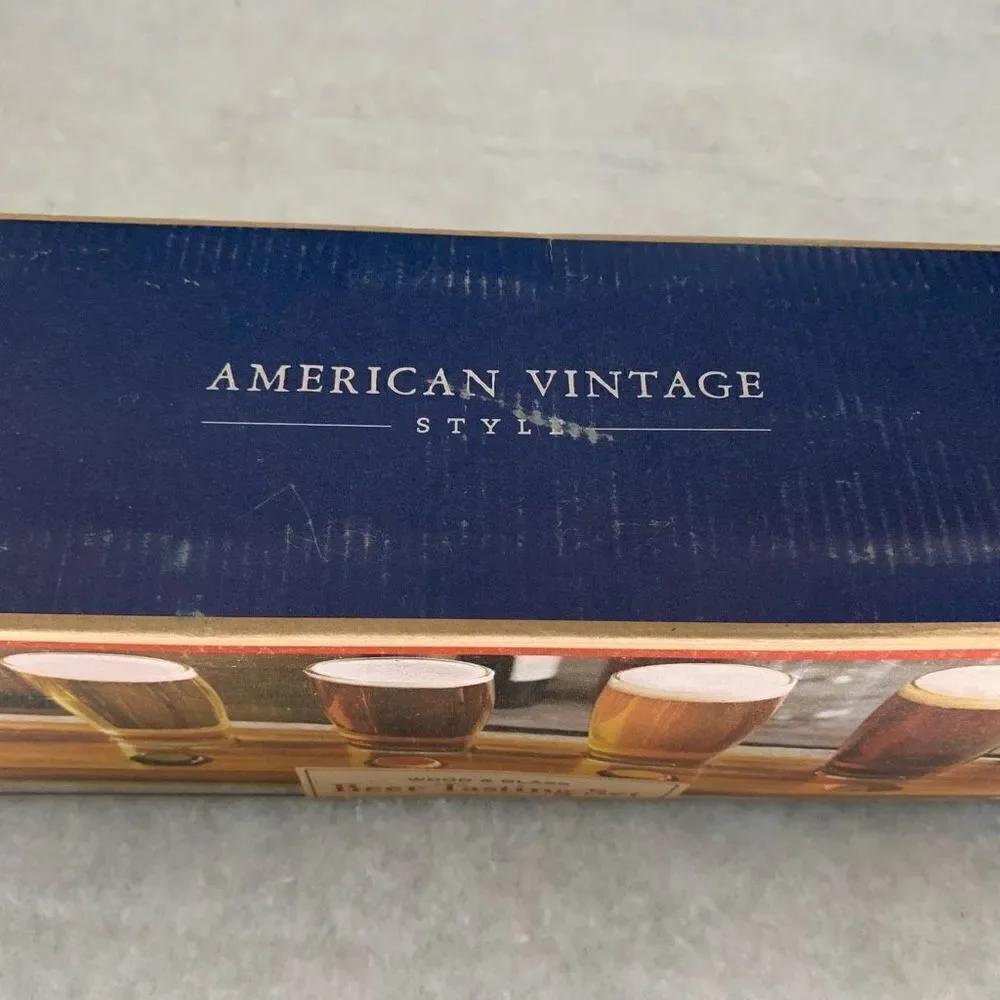 American Vintage Beer Tasting Flight Set *NEW*